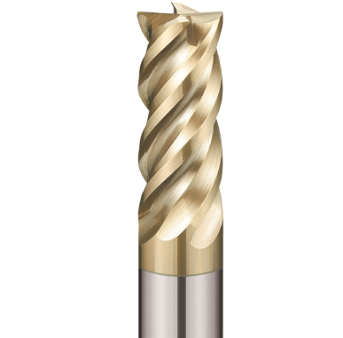 HGT Solid Carbide Square End Mill - 4 Flute - SIW Diameter 3.0mm~20.0mm  