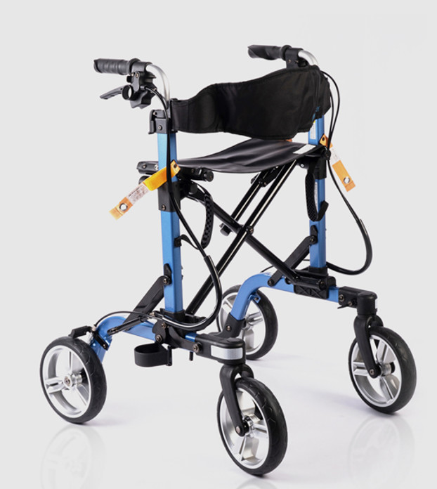 MoveX 2 Rollator – 2 Way folding Travel Rollator