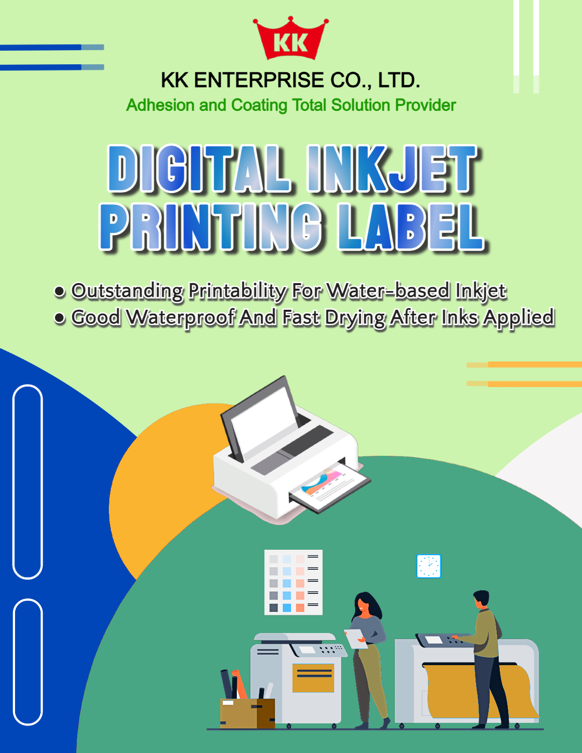 Water-based Inkjet Labels