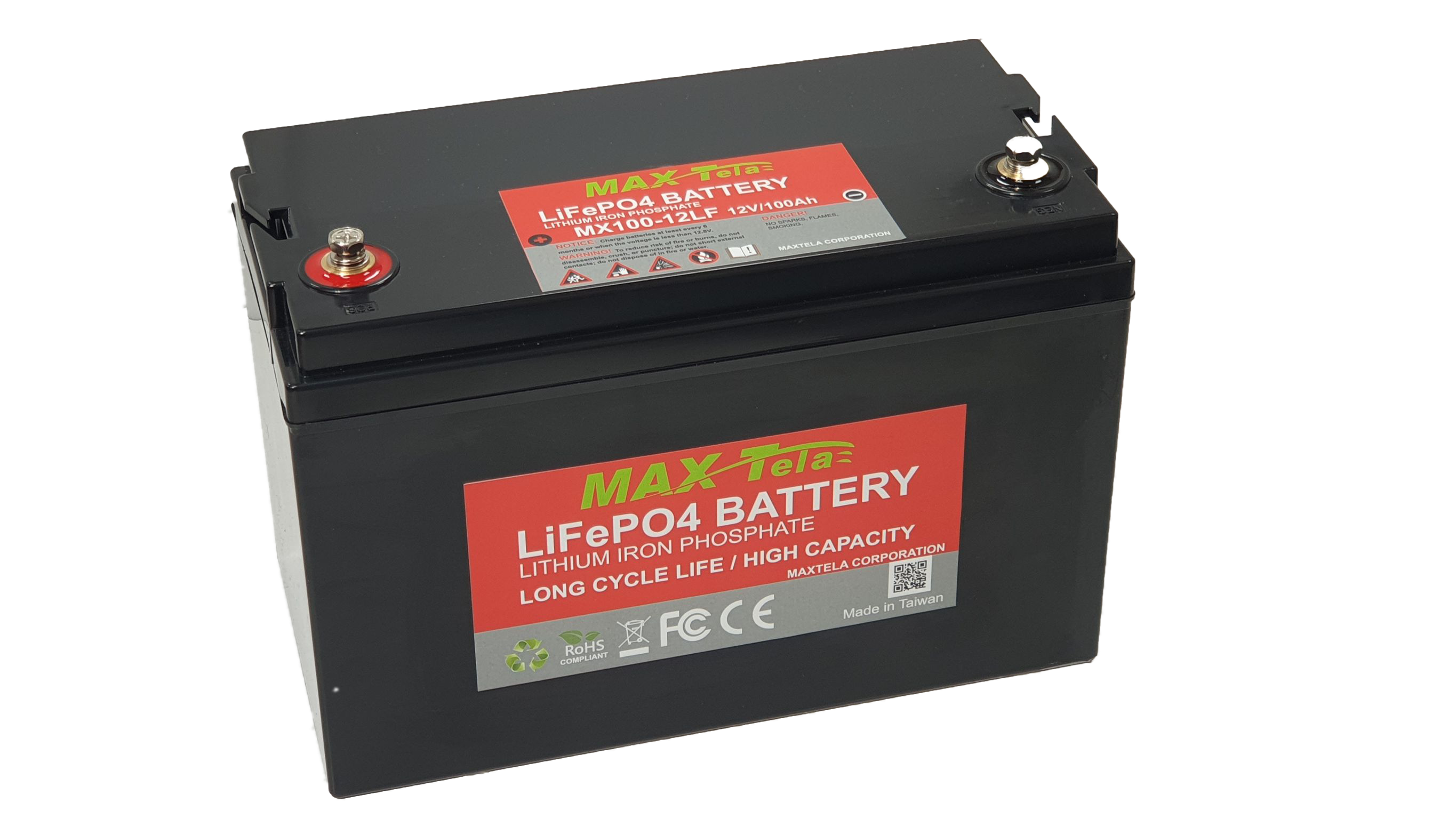 ENHANCED LITHIUM BATTERY,12V100Ah LiFePO4 Battery-MX100-12LF