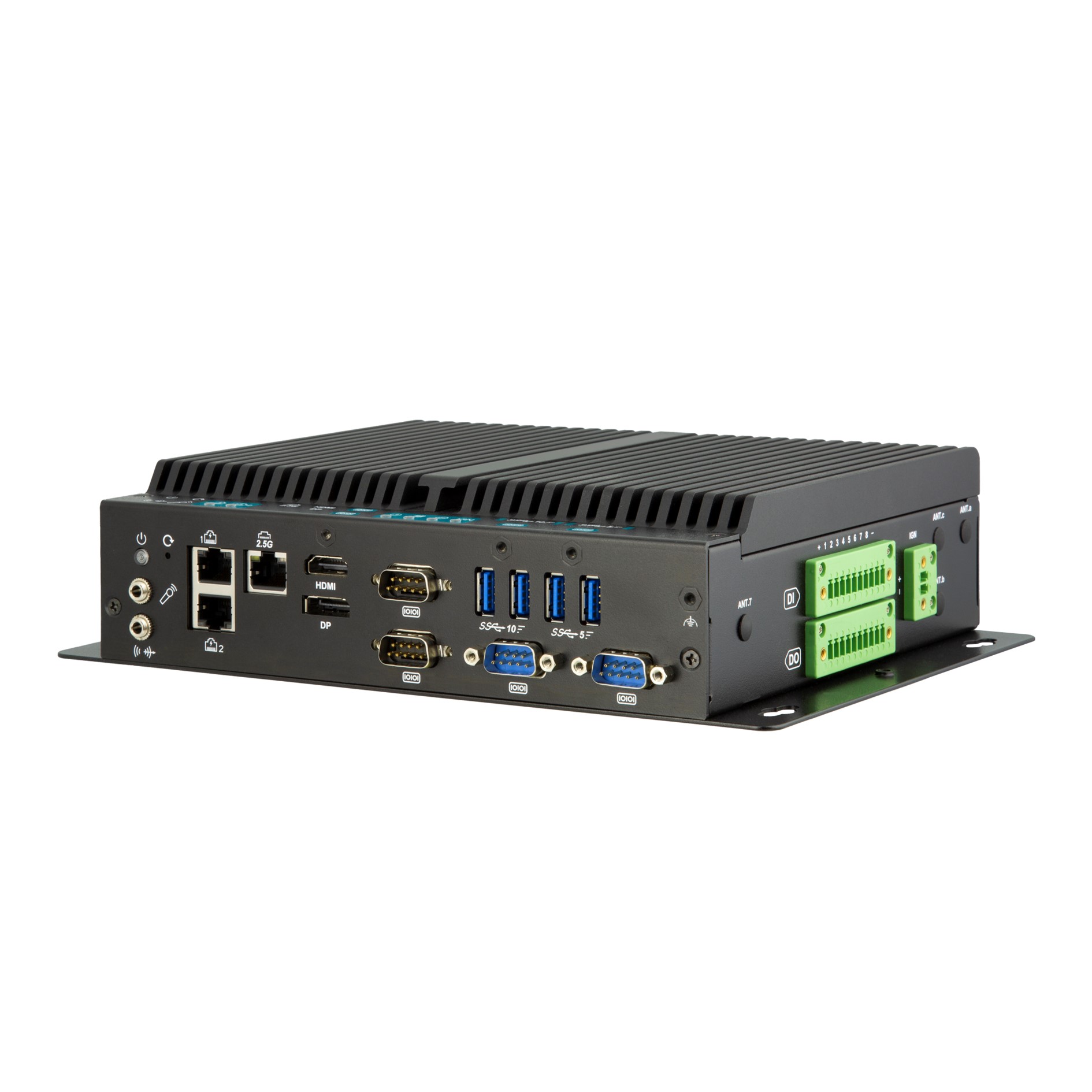 MES-1980 Fanless Rugged Controller with 11th Gen. Intel® Core™ i Processor (Tiger Lake UP3)