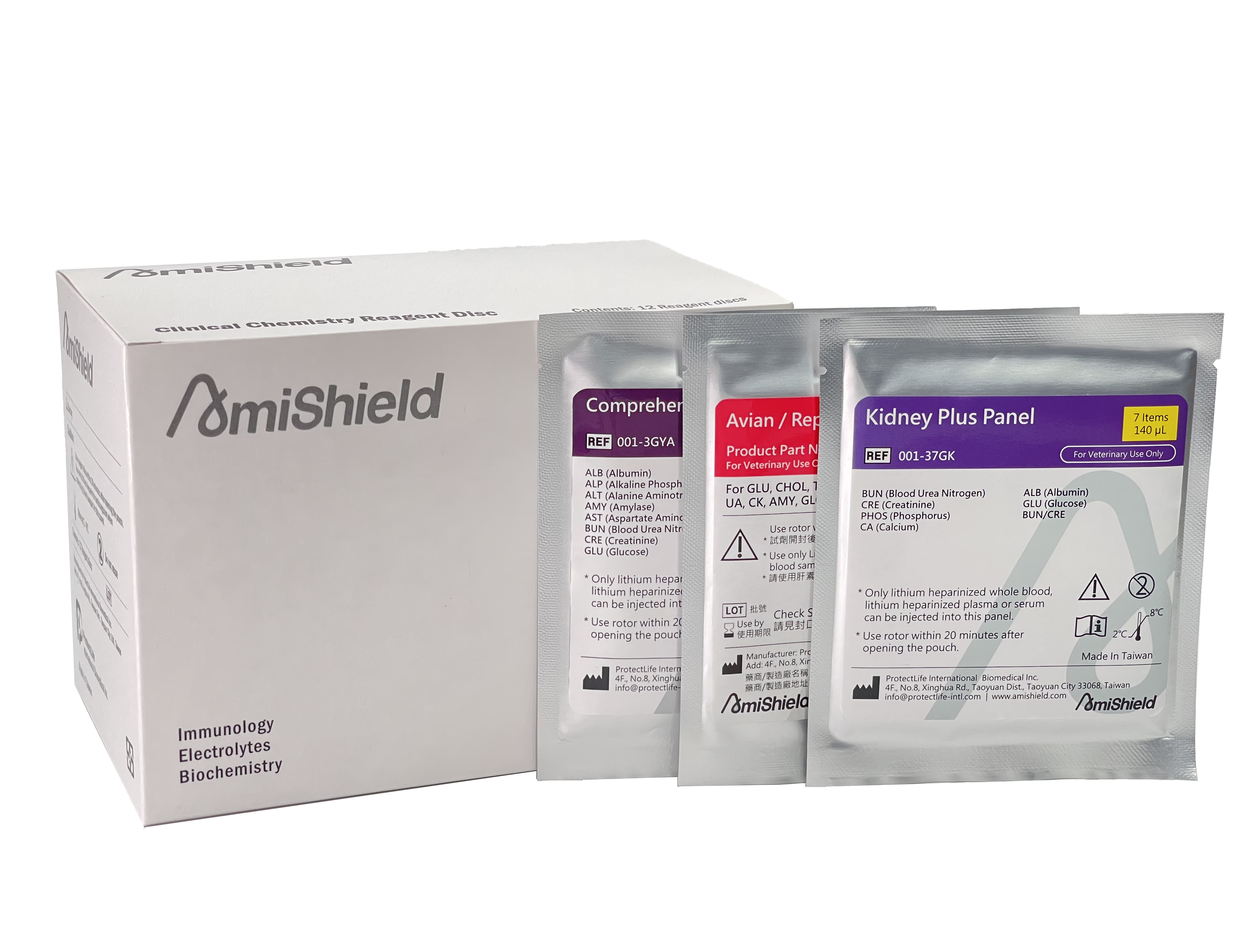 AmiShield Veterinary Reagent Rotor/Disc