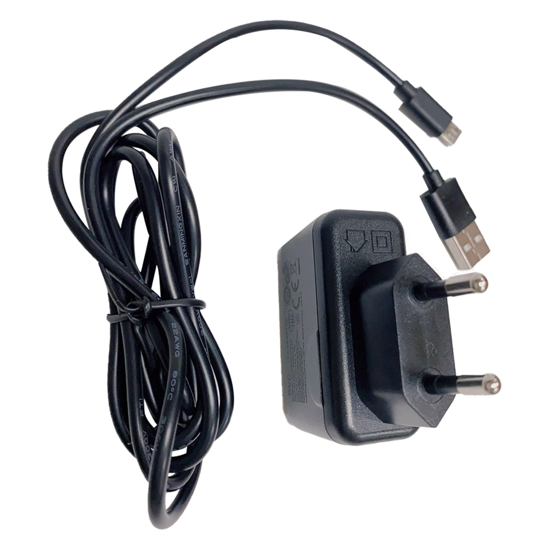 Raphael 5W AC -DC Power Adapter Micro USB 2.0A Male cable 1500mm